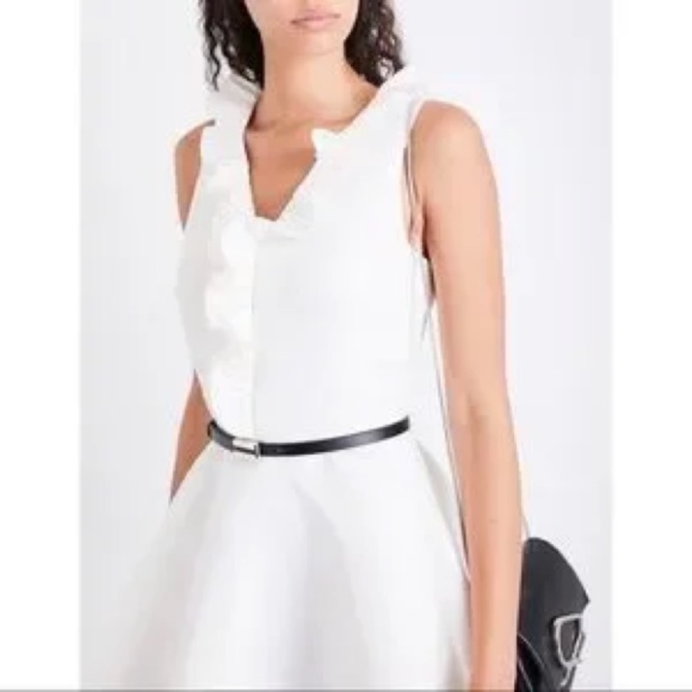 💗Ted Baker Quinn Ruffled Twill Dress 💗NWOT